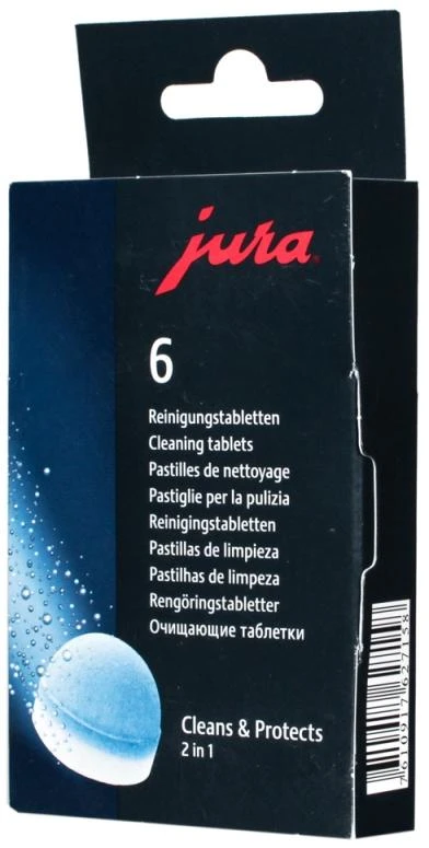 JURA Valymo tabletės, 6 vnt. 24225