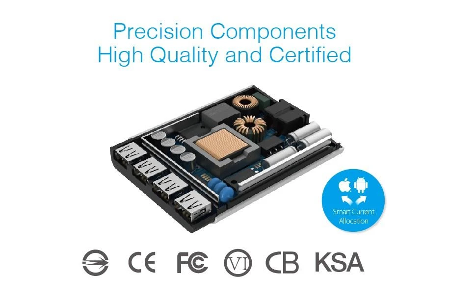 Just Mobile PA-188 4x USB-A 2.4 A (PA-188)