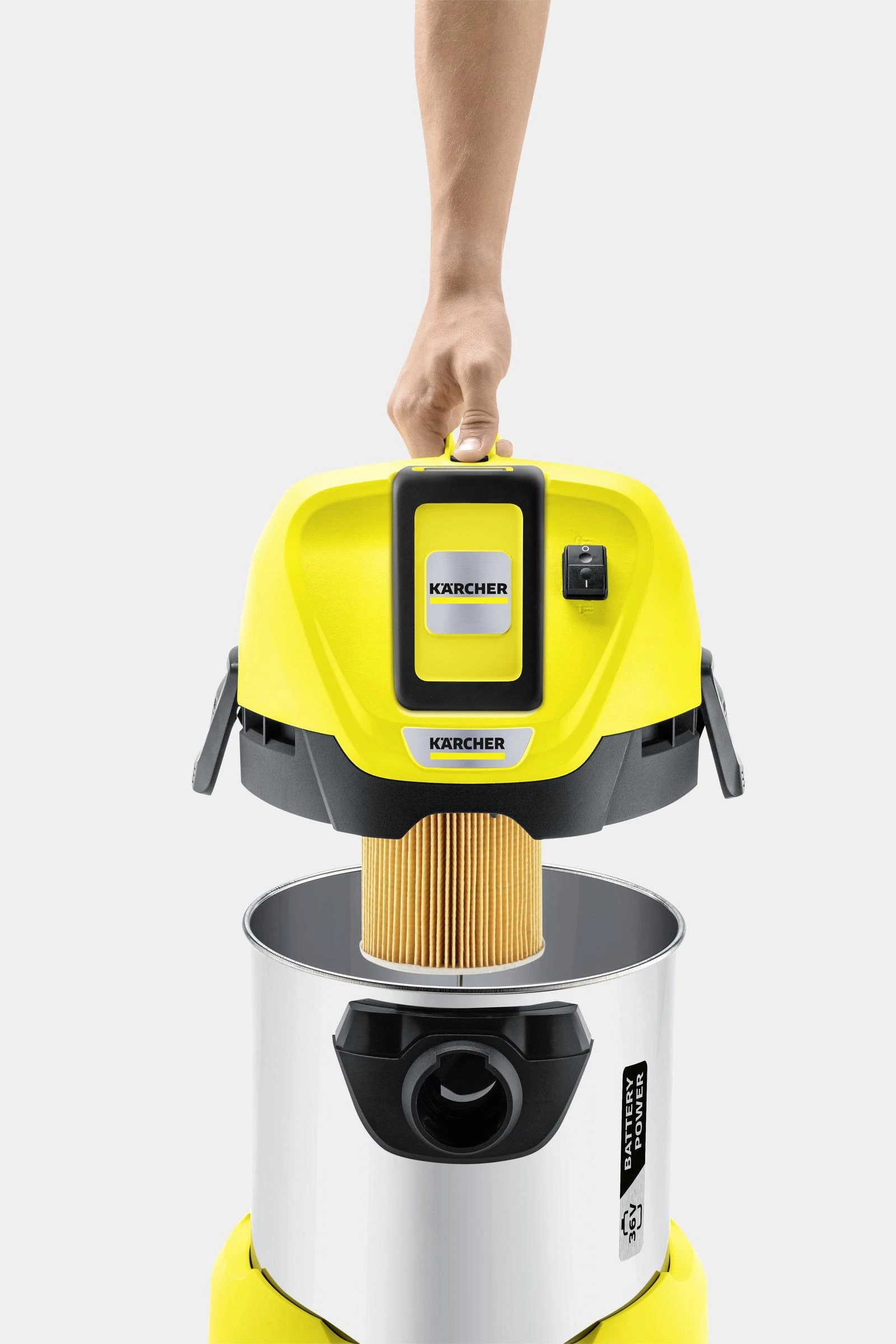 Dulkių siurblys Kärcher WD 3 Battery Premium Set