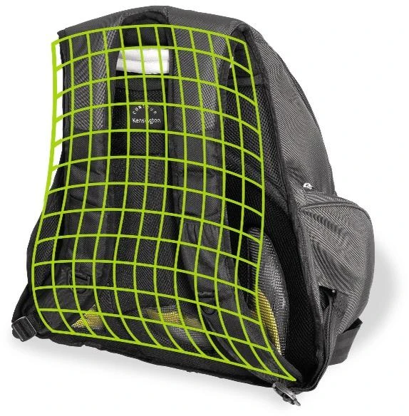 Kensington Contour kompiuterio dėklas 40,6 cm (16") Dėklas-kuprinė Juoda