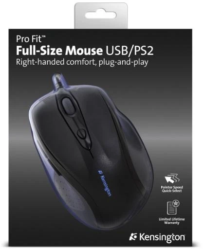 Pelė Kensington Pro Fit Full-Size USB
