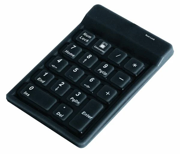 Icy Box KeySonic ACK 118 BK skaitmeninė klaviatūra USB