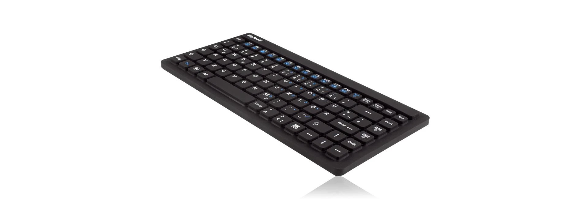 RaidSonic KeySonic KSK-3230IN (DE) klaviatūra Universalus USB QWERTZ German Juodas