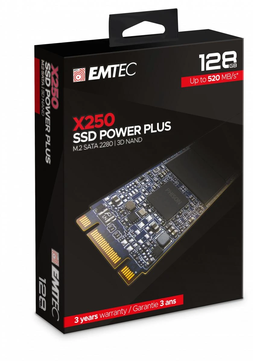Emtec SSD M2 Sata X250 128GB Power Plus