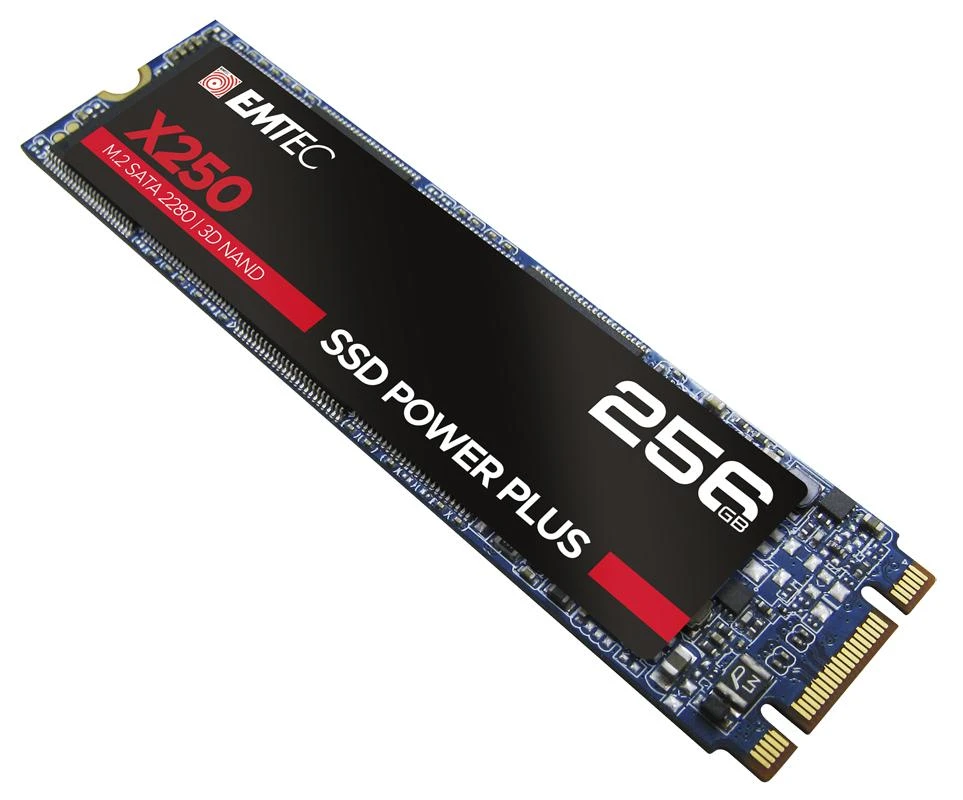 Disk SSD Emtec X250 256GB M.2 2280 SATA III (ECSSD256GX250)