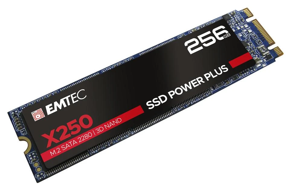 Disk SSD Emtec X250 256GB M.2 2280 SATA III (ECSSD256GX250)