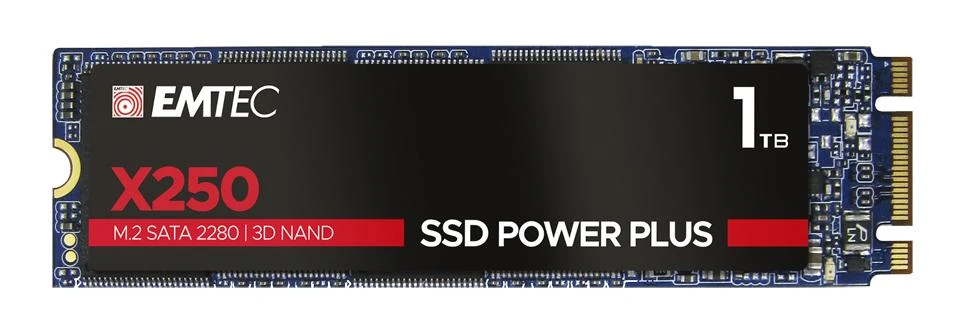 Diskas SSD Emtec X250 1TB M.2 2280 SATA III (ECSSD1TX250)