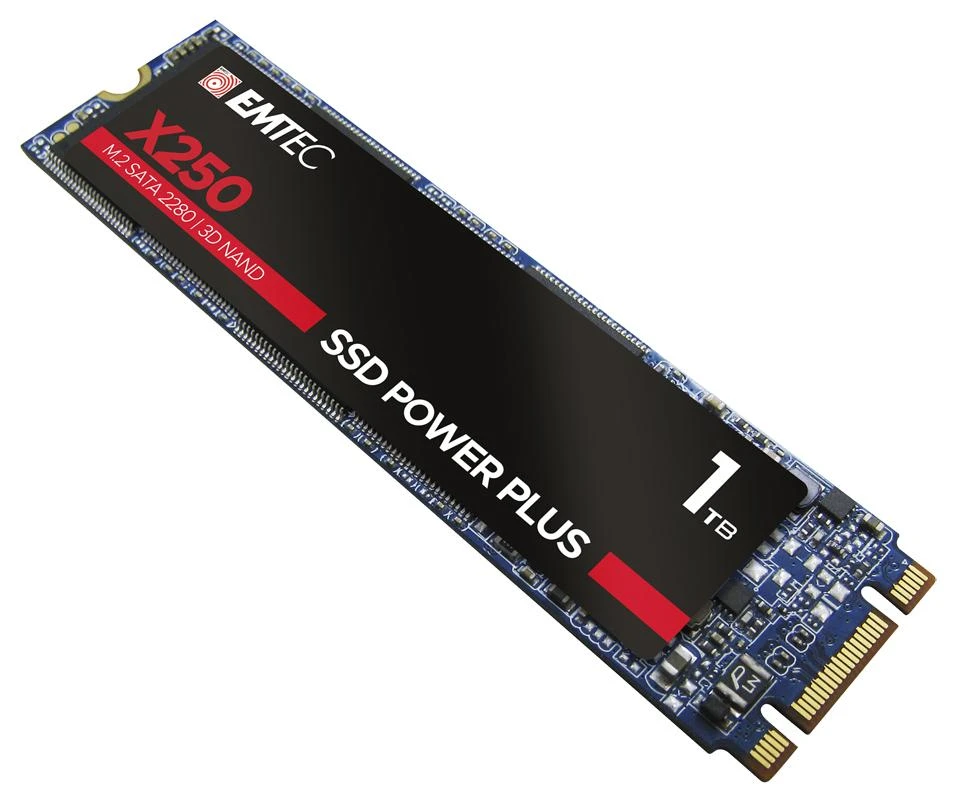 Diskas SSD Emtec X250 1TB M.2 2280 SATA III (ECSSD1TX250)