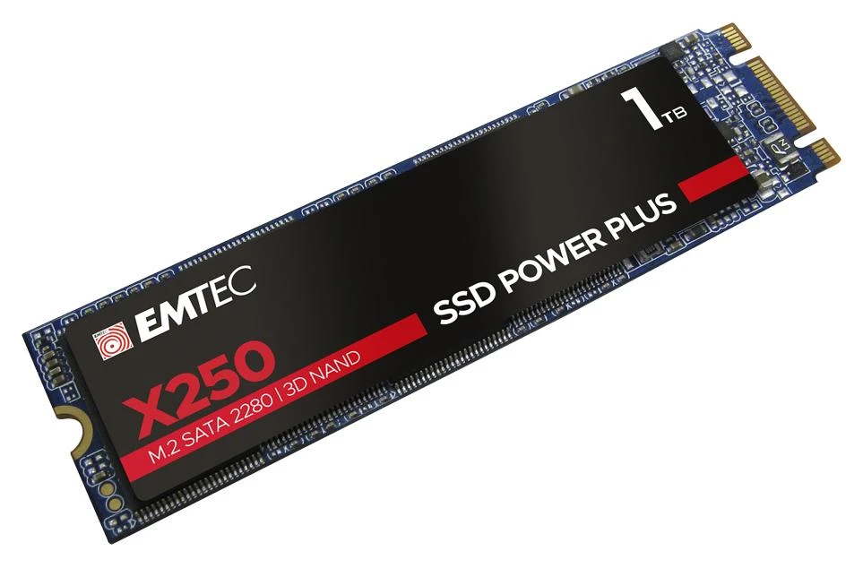 Diskas SSD Emtec X250 1TB M.2 2280 SATA III (ECSSD1TX250)