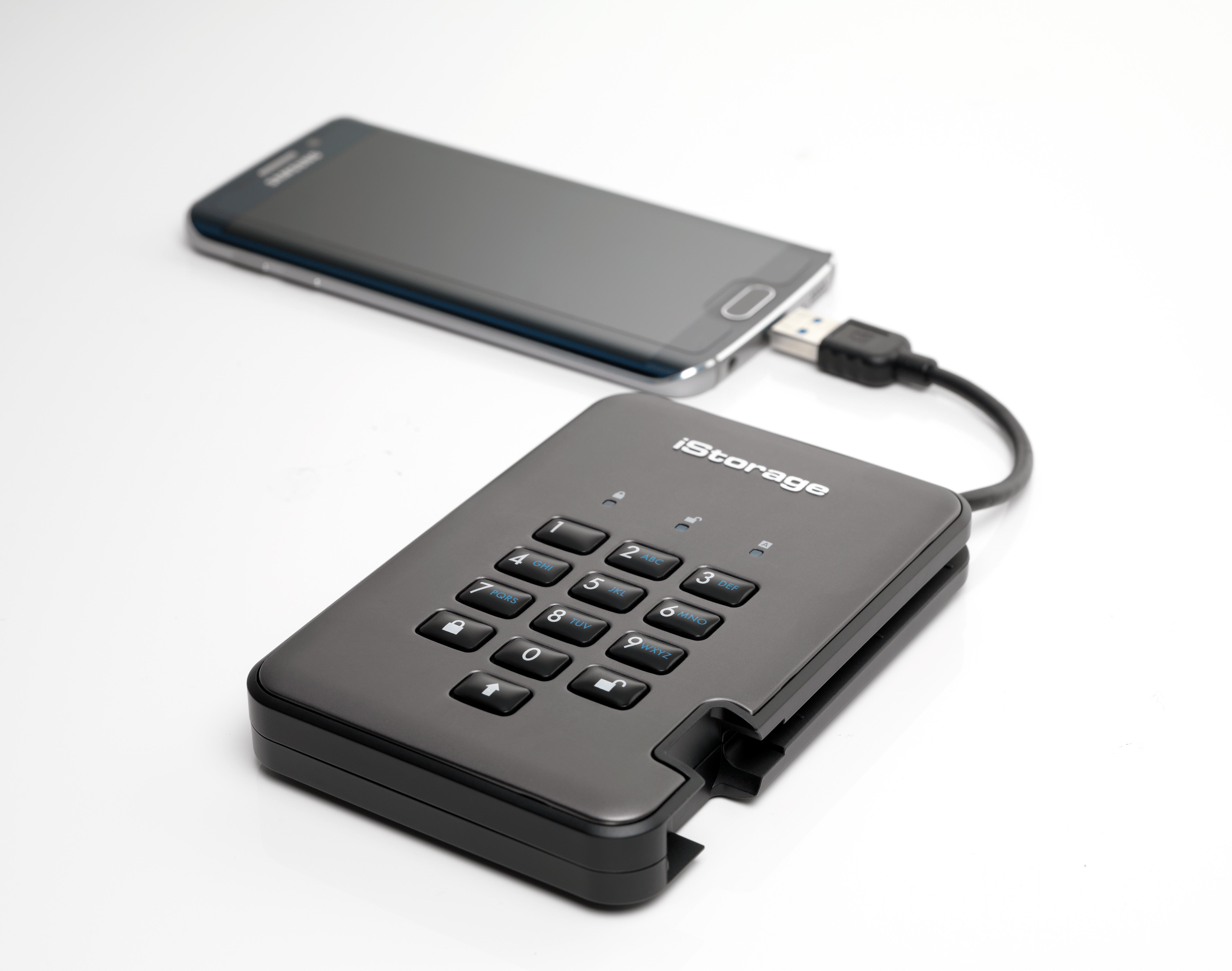 Kietasis diskas Dysk SSD iStorage diskAshur Pro2 SSD 1TB