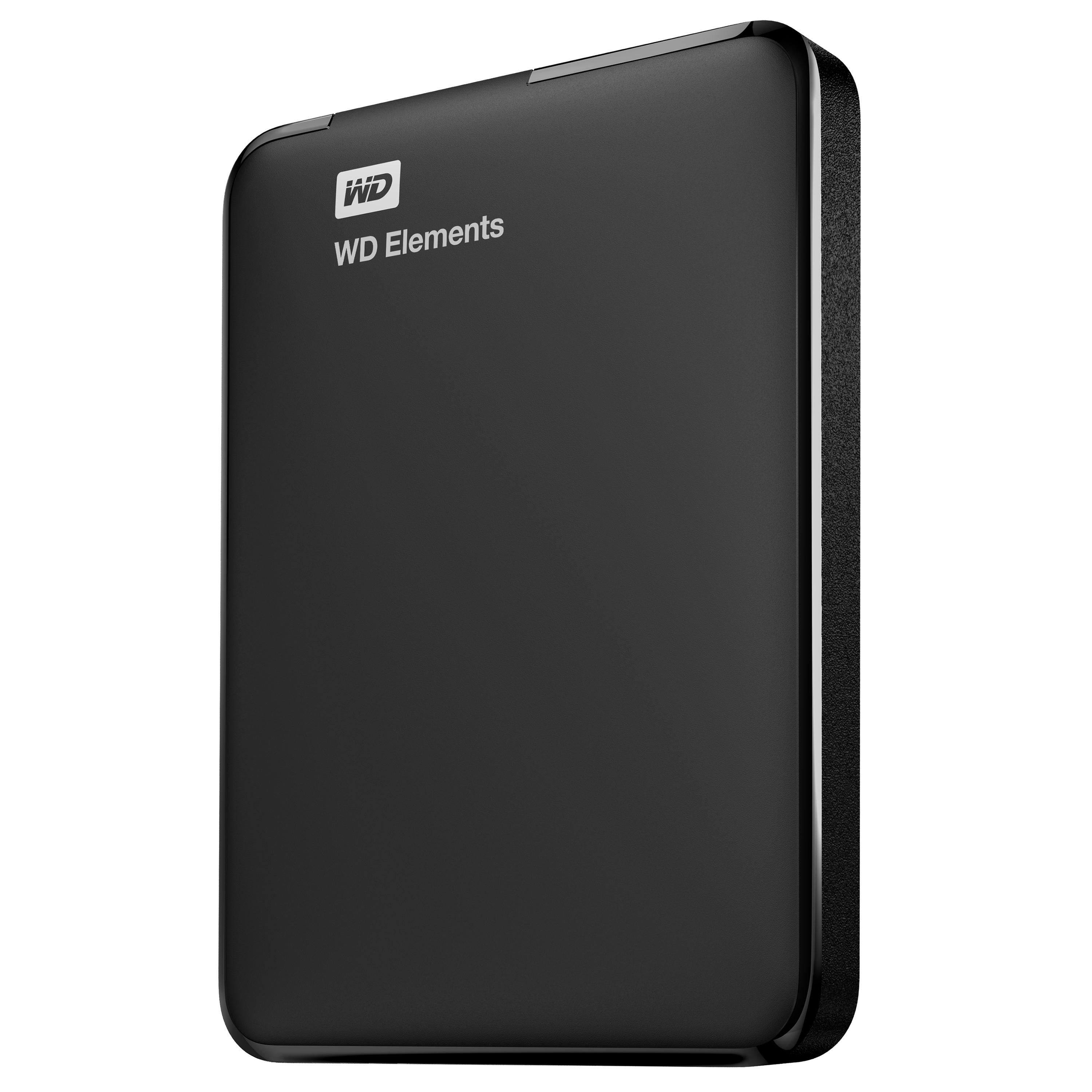 Western Digital Kietasis išorinis diskas WD Elements Portable HDD 1,5TB USB3, Juodas