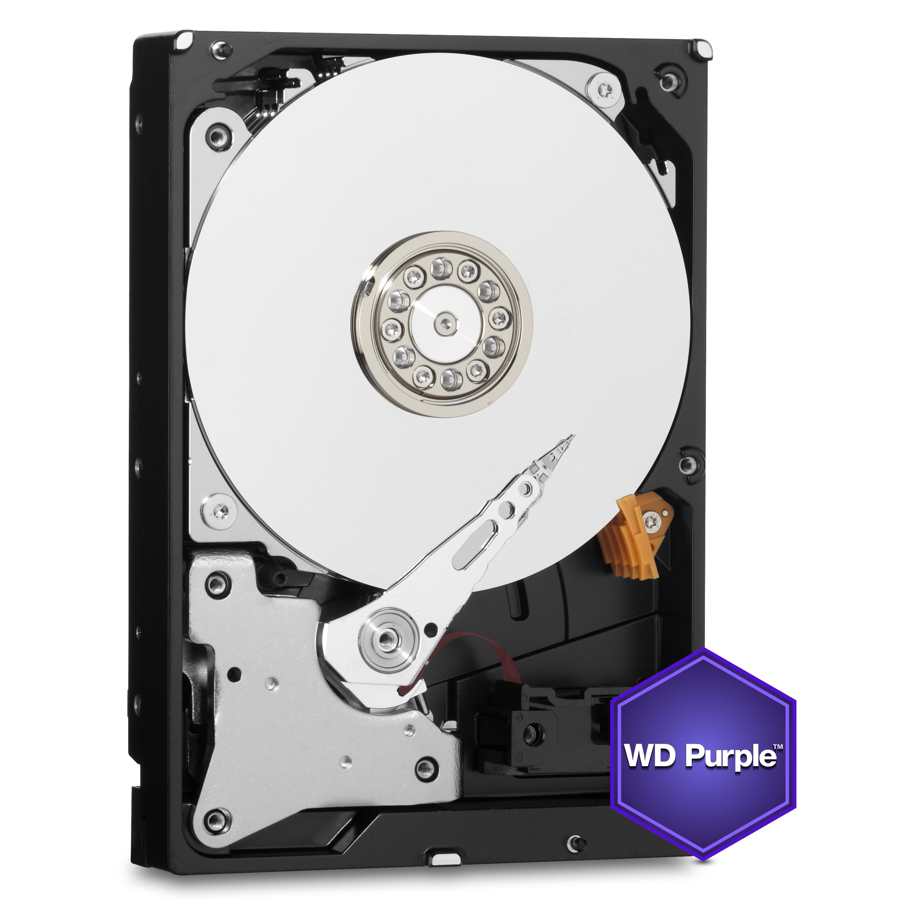 Western Digital Dysk WD Violetinė 6TB 3.5" SATA III (WD60PURX)