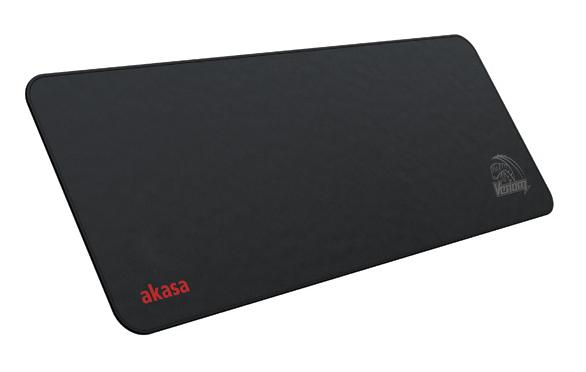Akasa Pelės kilimėlis V-Juodas XL