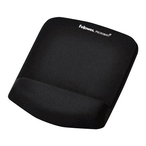 Kilimėlis pelei su riešo atrama FELLOWES PlushTouch™ (9252003), juoda sp.