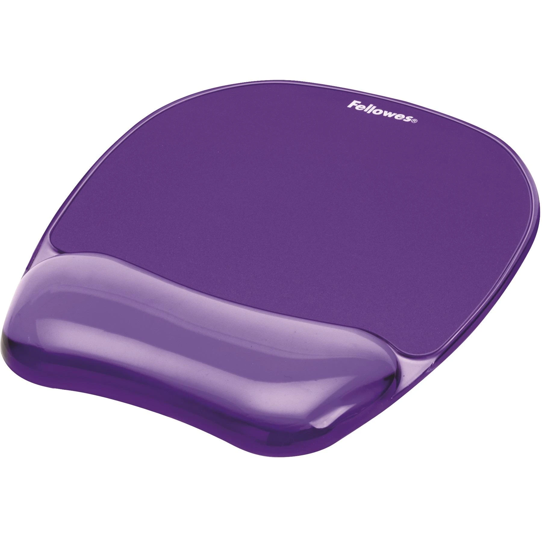 FELLOWES CRYSTAL PURPLE Pelės kilimėlis riešo atrama