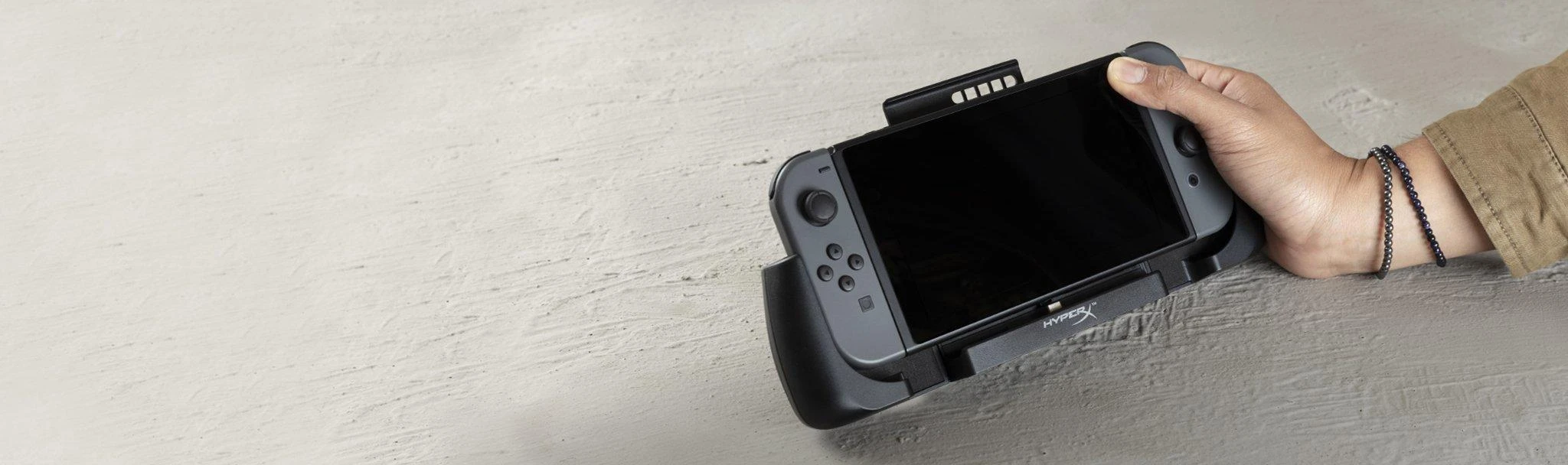 HyperX HX-CPCS-U ChargePlay Clutch - Nintendo Switch Įkrovimo stotelė - prijungiama tiesiogiai per C tipo USB jungtį