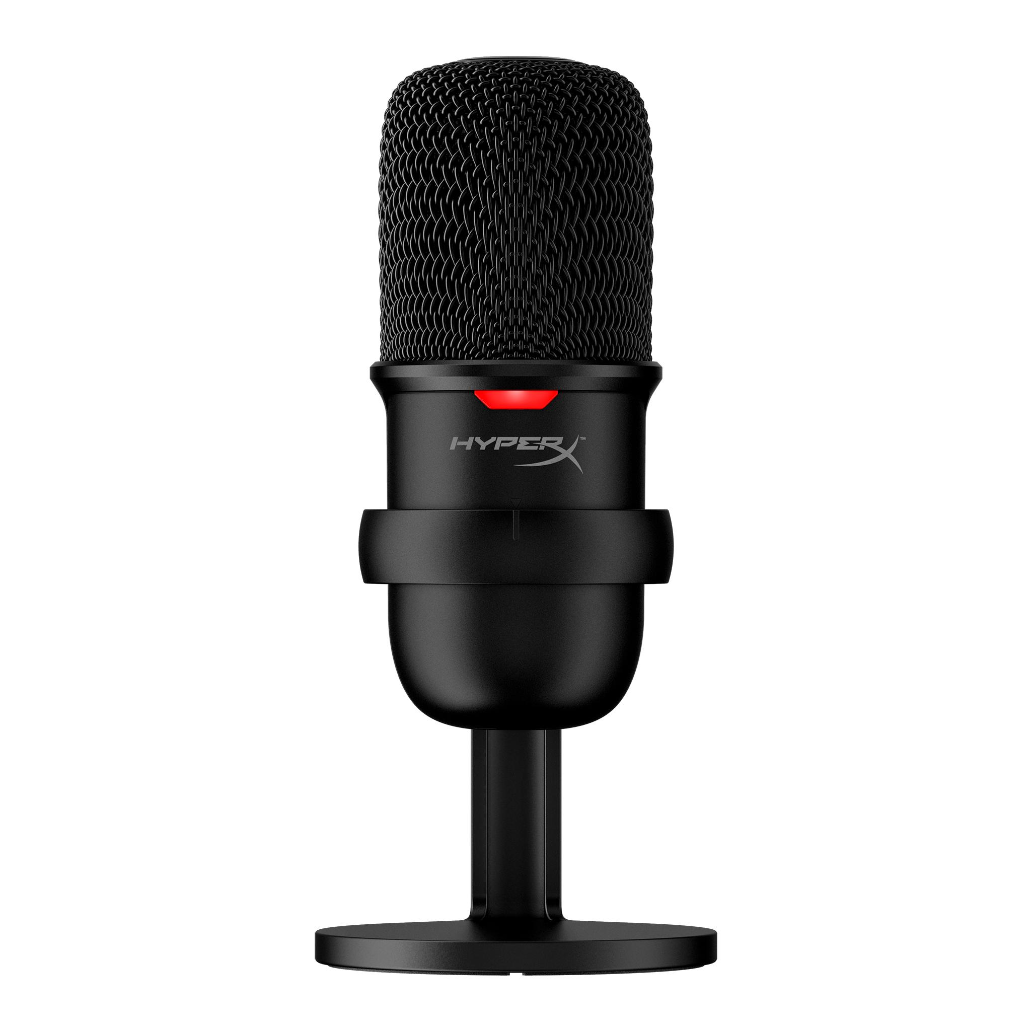 HyperX SoloCast - USB mikrofonas, juodas