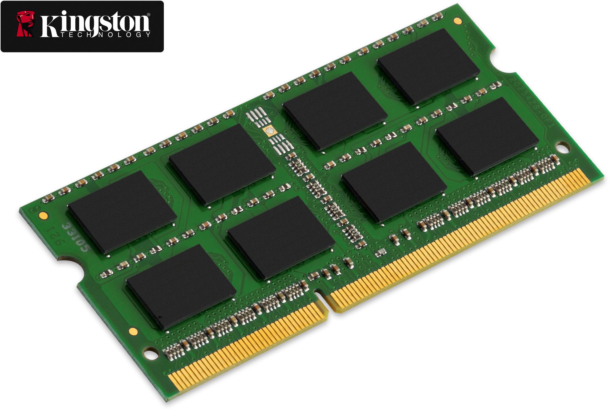 RAM Kingston KCP sistemai būdinga 4 GB, SO-DIMM, DDR3L, 1600 MHz, CL11 KCP3L16SS8/4 / KING-1997
