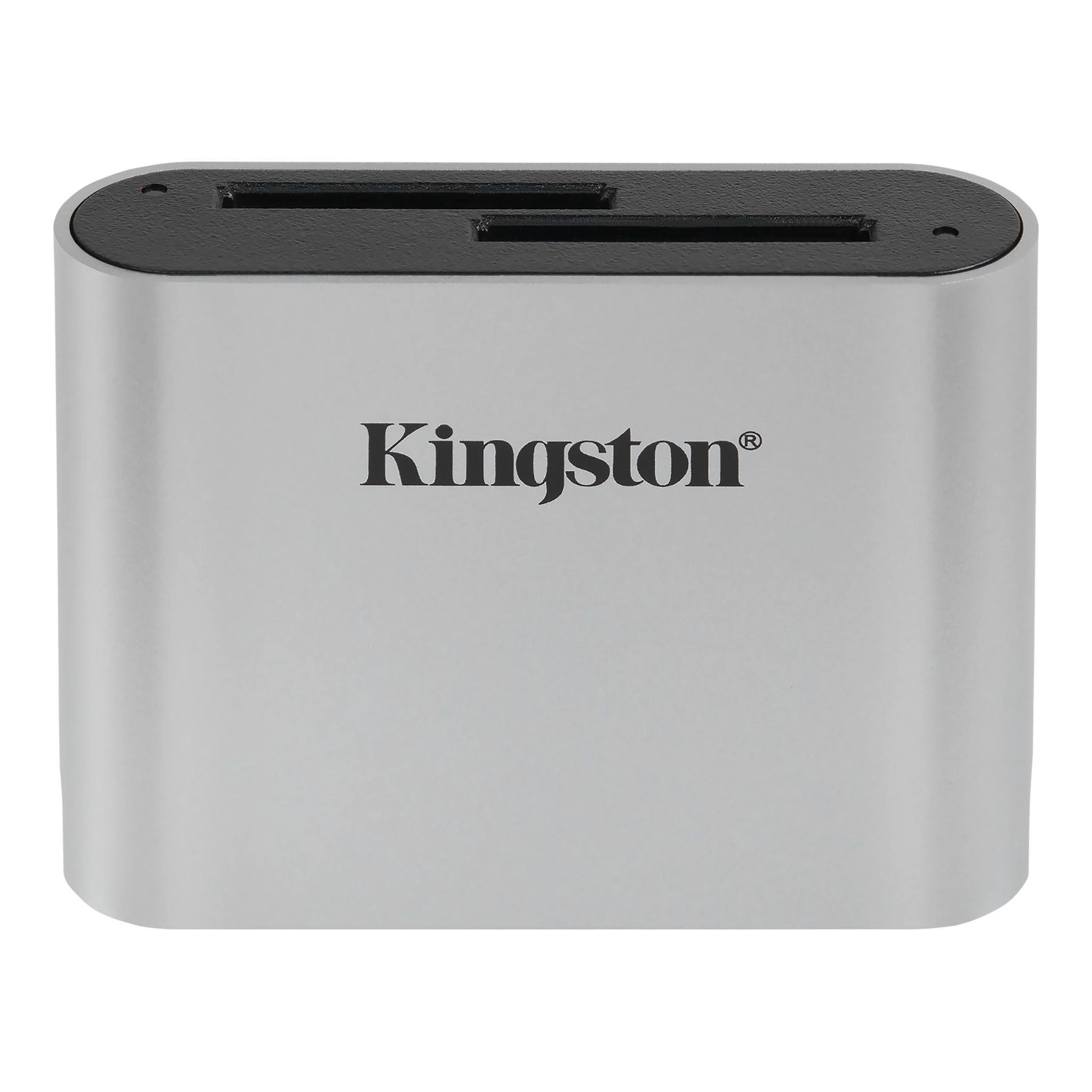 KINGSTON USB3.2 GEN1 WORKFLOW DVIEJŲ DARBŲ SDHC/SDXC UHS-II KORTELĖS SKAITYTUVAS