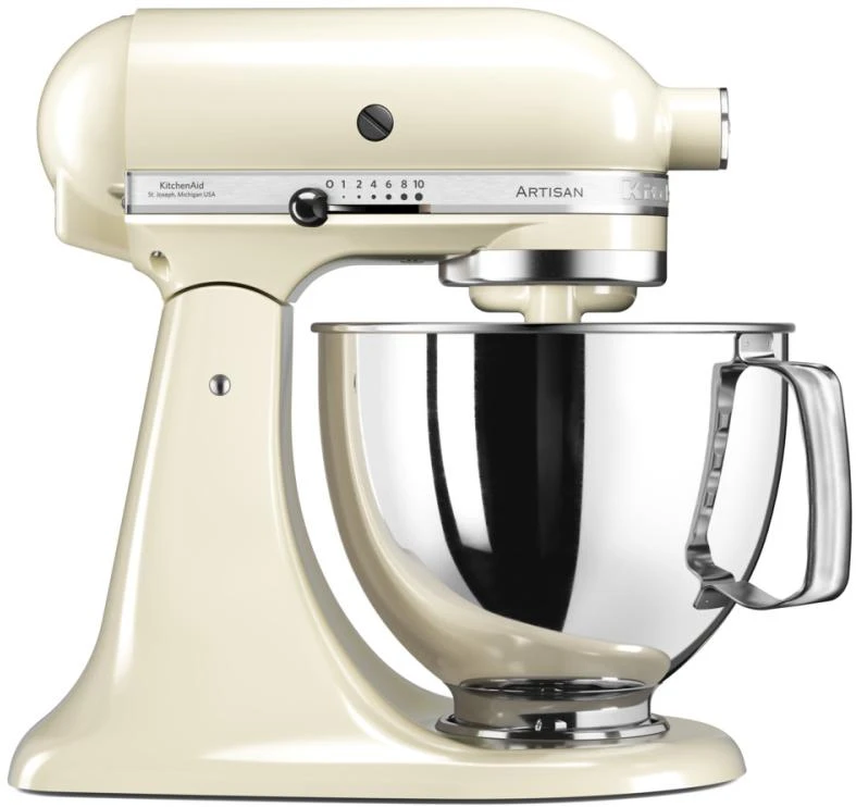 Virtuvinis kombainas KitchenAid Artisan 5KSM125, 4,8 l, Kreminės gelsvos spalvos