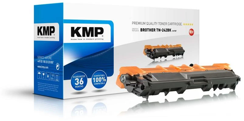 Legrand KMP B-T57 Toneris juodas suderinamas su Brother TN-242 BK