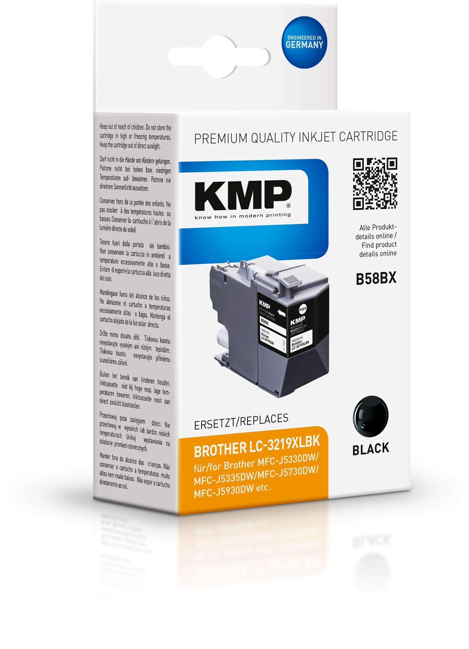 Legrand KMP KMP 1537,4001 rašalo kasetė 1 vnt. Didelio efektyvumo (XL) pakaitinė juoda