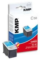 Legrand KMP C58 rašalo kasetės spalva suderinama su Canon CL-41
