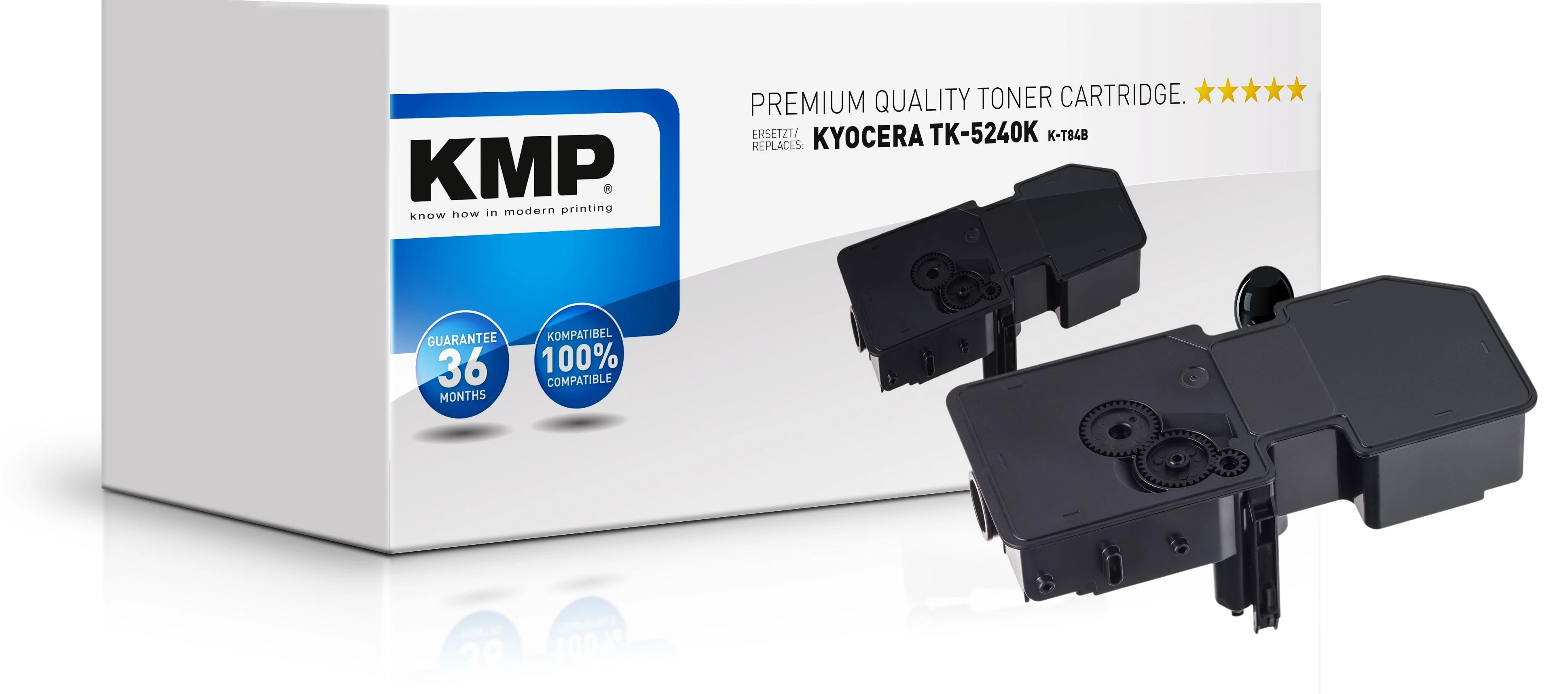 KMP Toneris Kyocera TK-5240K/TK5240K juoda 4000 S. K-T84B perdirbta