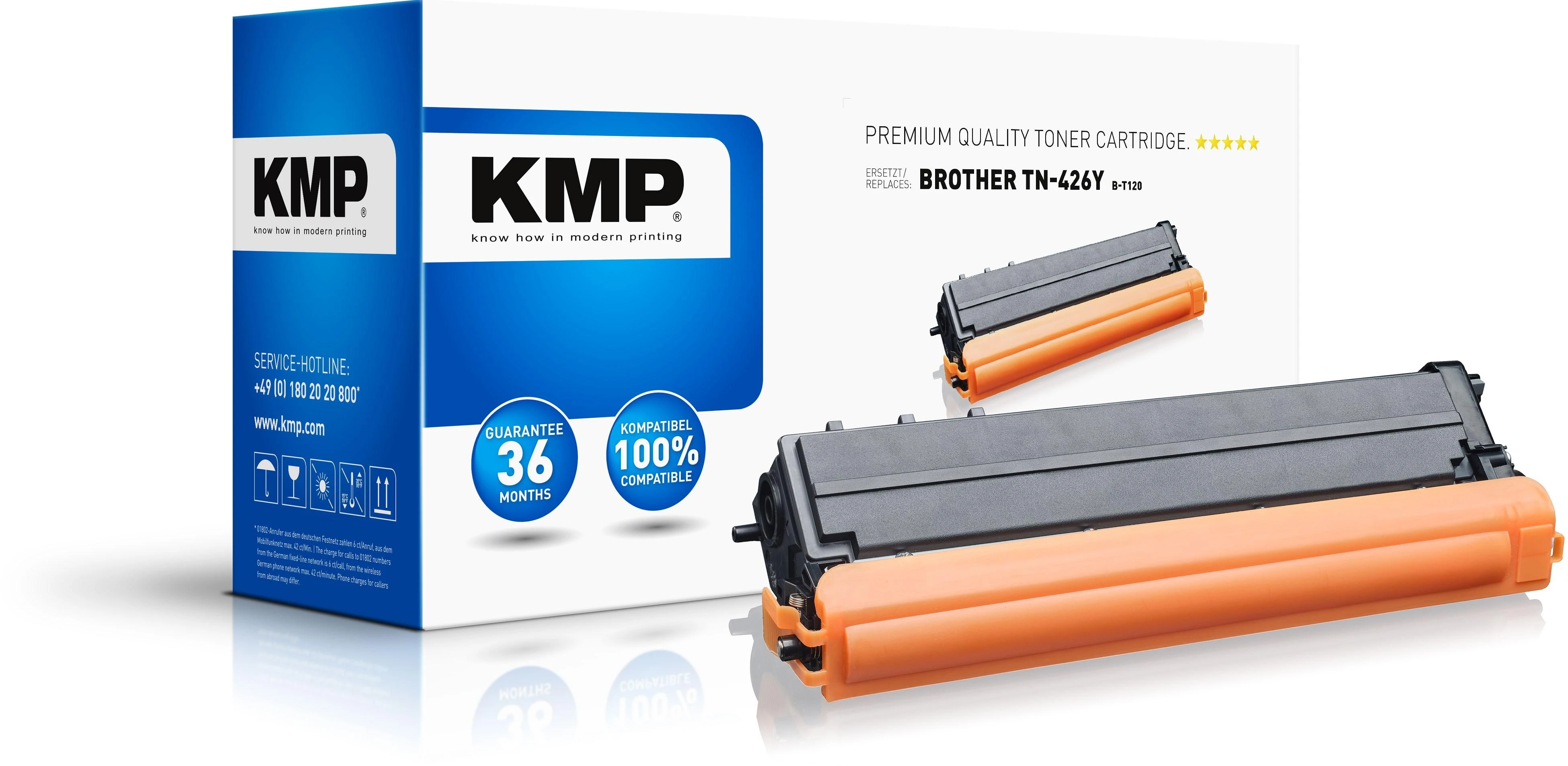Brother TN426Y tonerio kasetė, geltona, 6500 puslapių