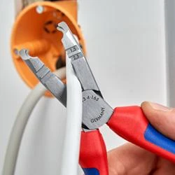 Kabelių nužievinimo replės D8-13mm + 1,5/2,5mm3 VDE, Knipex