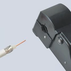 KNIPEX ŚCIĄGACZ IZOLACJI DO KABLI KONCENTRYCZNYCH / ANTENOWYCH
