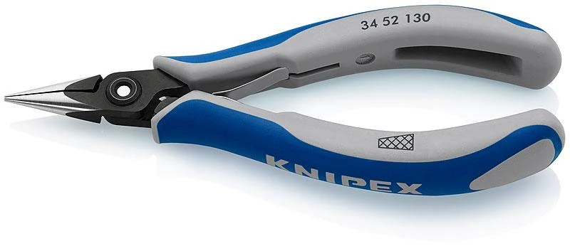 Precizinės elektronikos replės apvalios 130mm, Knipex