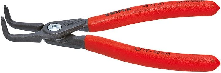 Preciziškos replės vidiniams žiedams KNIPEX 4821J31