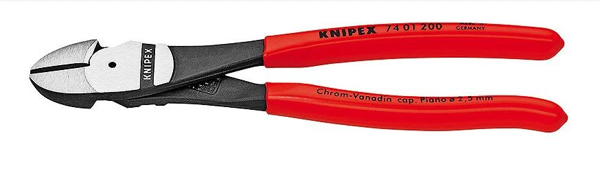 Didelės svertinės jėgos kirpimo replės KNIPEX 7401180