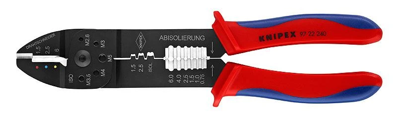 Antgalių presavimo replės KNIPEX 9722