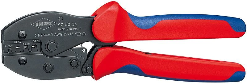 KNIPEX PreciForce gofravimo replės nupoliruotos 220 mm
