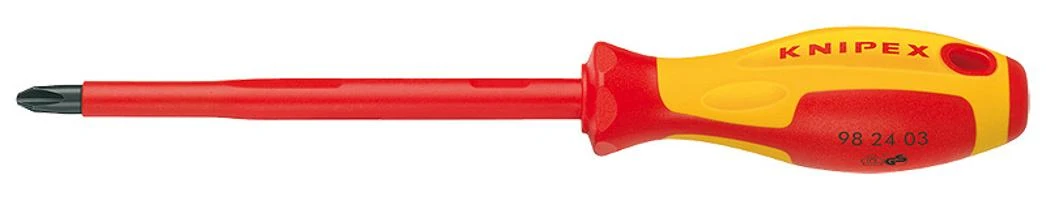Knipex izoliuotas kryžminis atsuktuvas PH1x 80mm