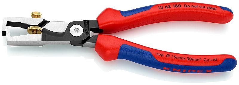 Kabelių nužievinimo įrankis STRIX su žnyplėmis 10mm2, Knipex