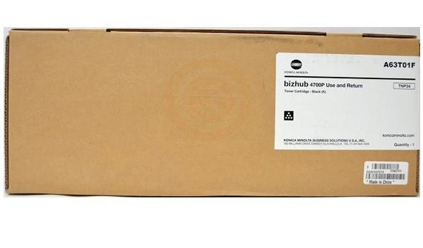 Konica-Minolta TNP-34 Return (A63T01H), juoda kasetė
