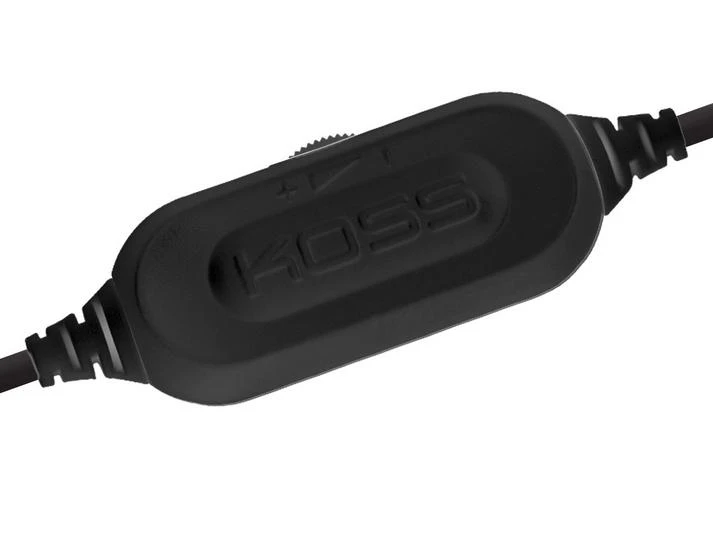 Koss | Ausinės | KPH25k | su laidu | Ant ausų uždedamos | Juodas