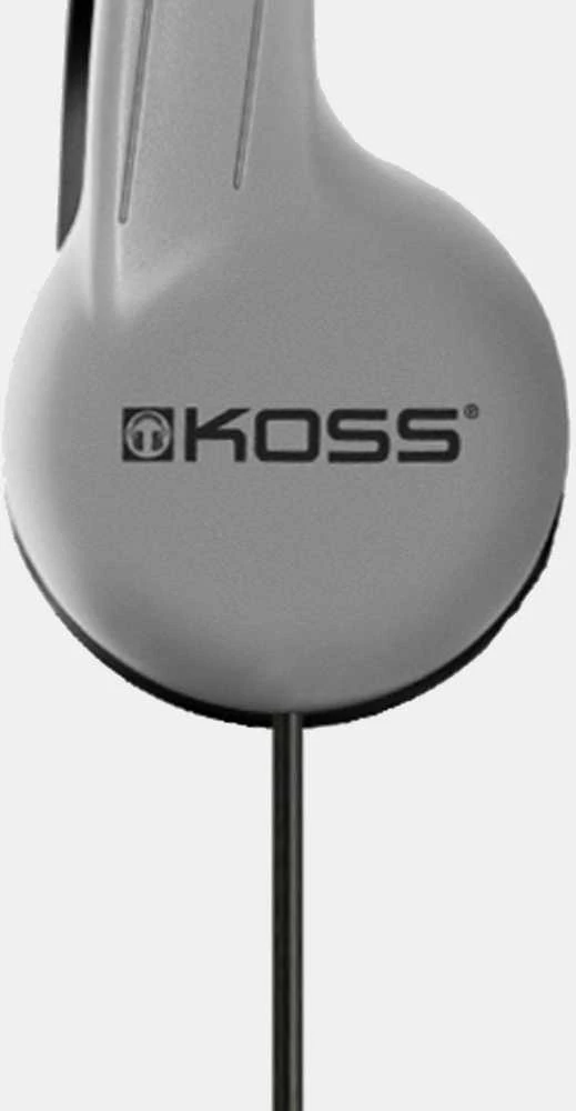Koss | Ausinės | UR10 | su laidu | Ant ausų uždedamos | Sidabrinis/Juodas