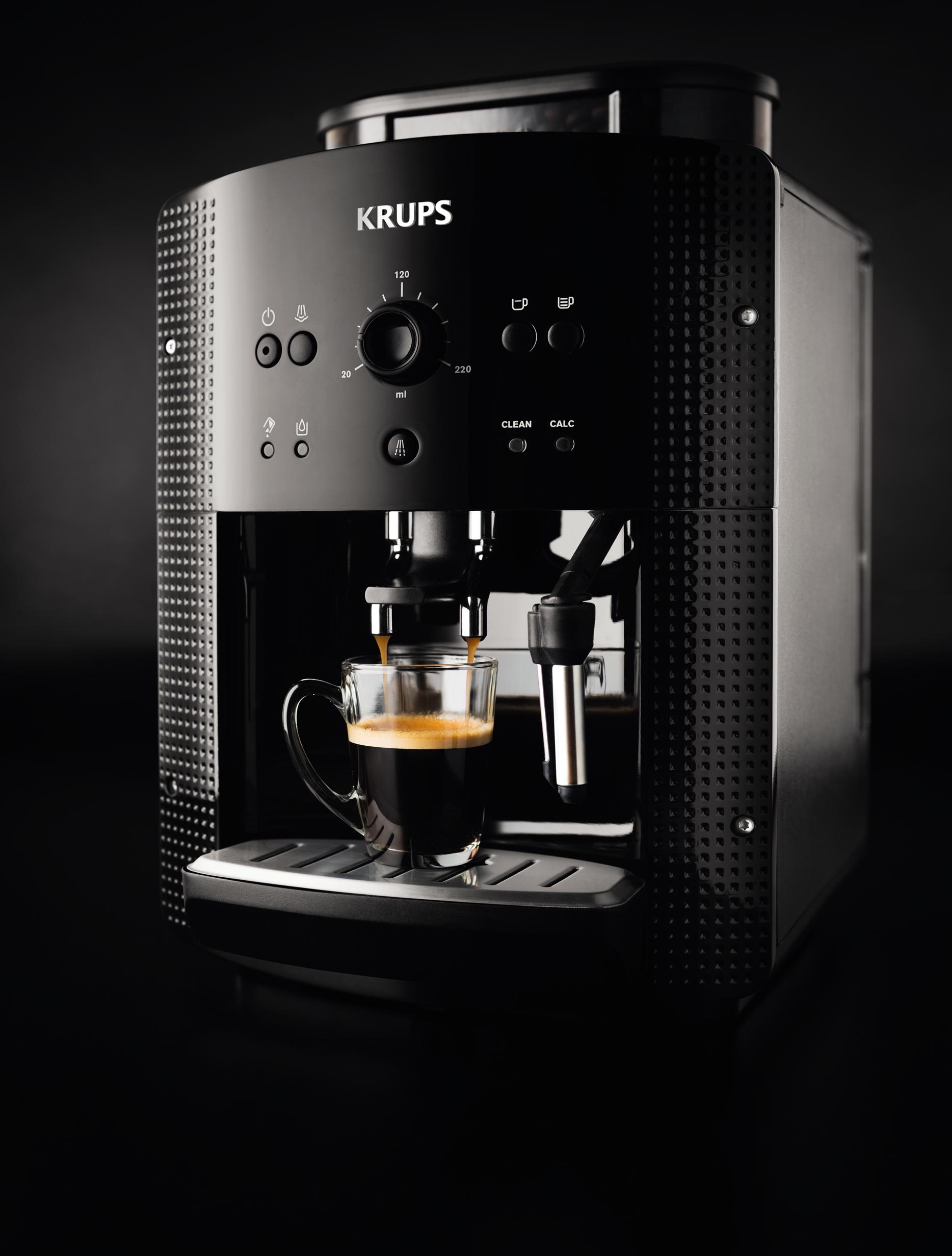 Kavos aparatas Krups EA810870 Slėgis 15 bar, Automatinis, 1450 W, Juodas