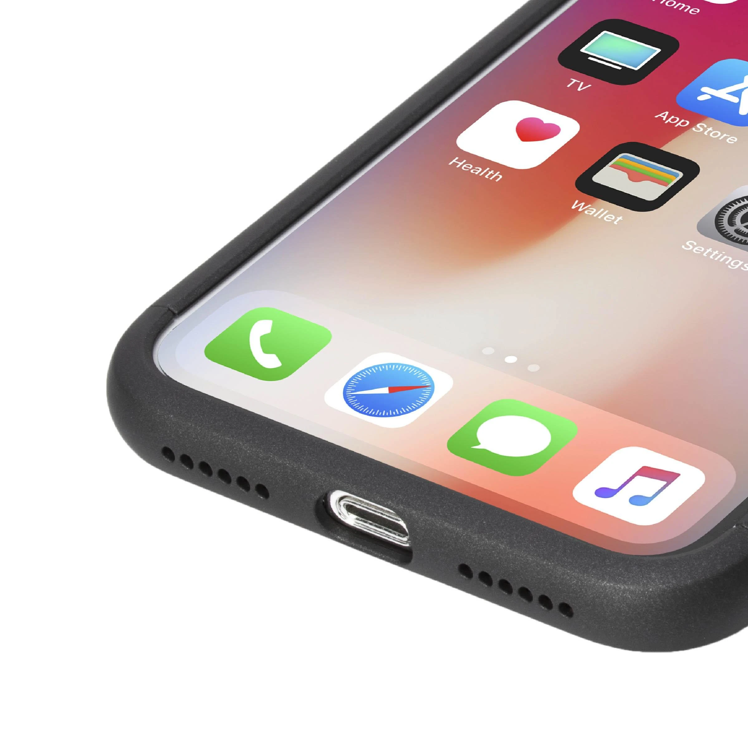 Krusell Arvika 3.0 dėklas Apple Apple iPhone XS Max juodos spalvos