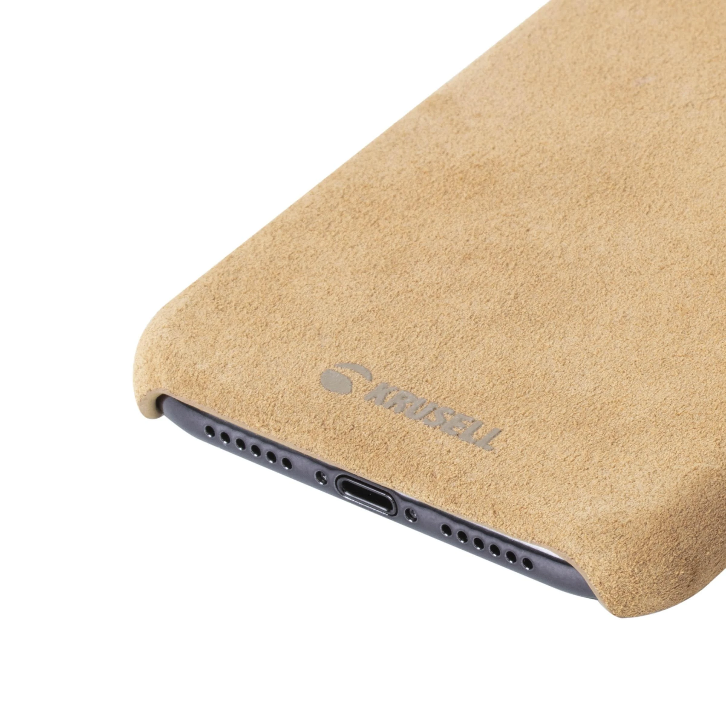 Dėklas Krusell Broby Cover Apple iPhone XS konjakas