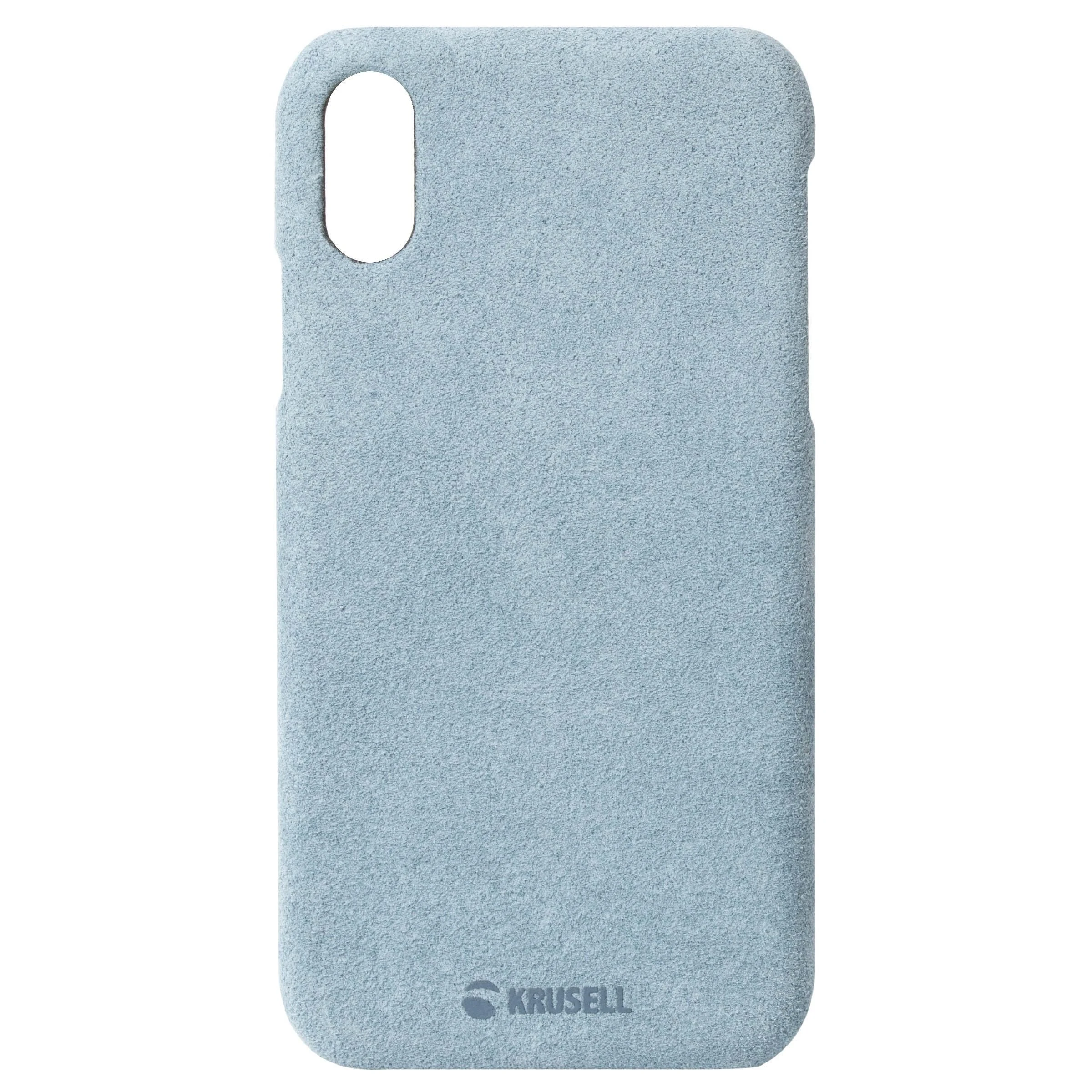 Dėklas Krusell Krusell iPhone X/Xr Broby Cover 61467 mėlyna/mėlynas
