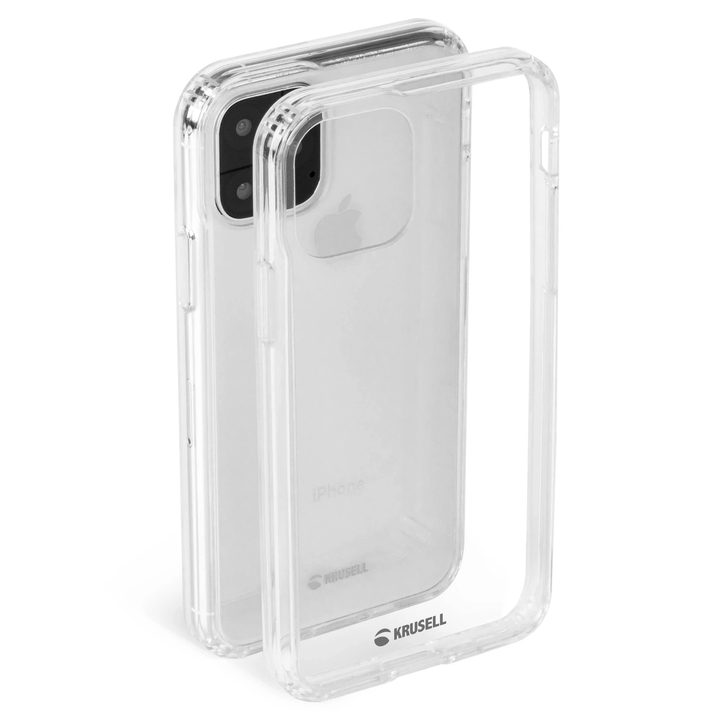 Krusell Kivik dėklas Apple Apple iPhone 11 Pro Max skaidrus