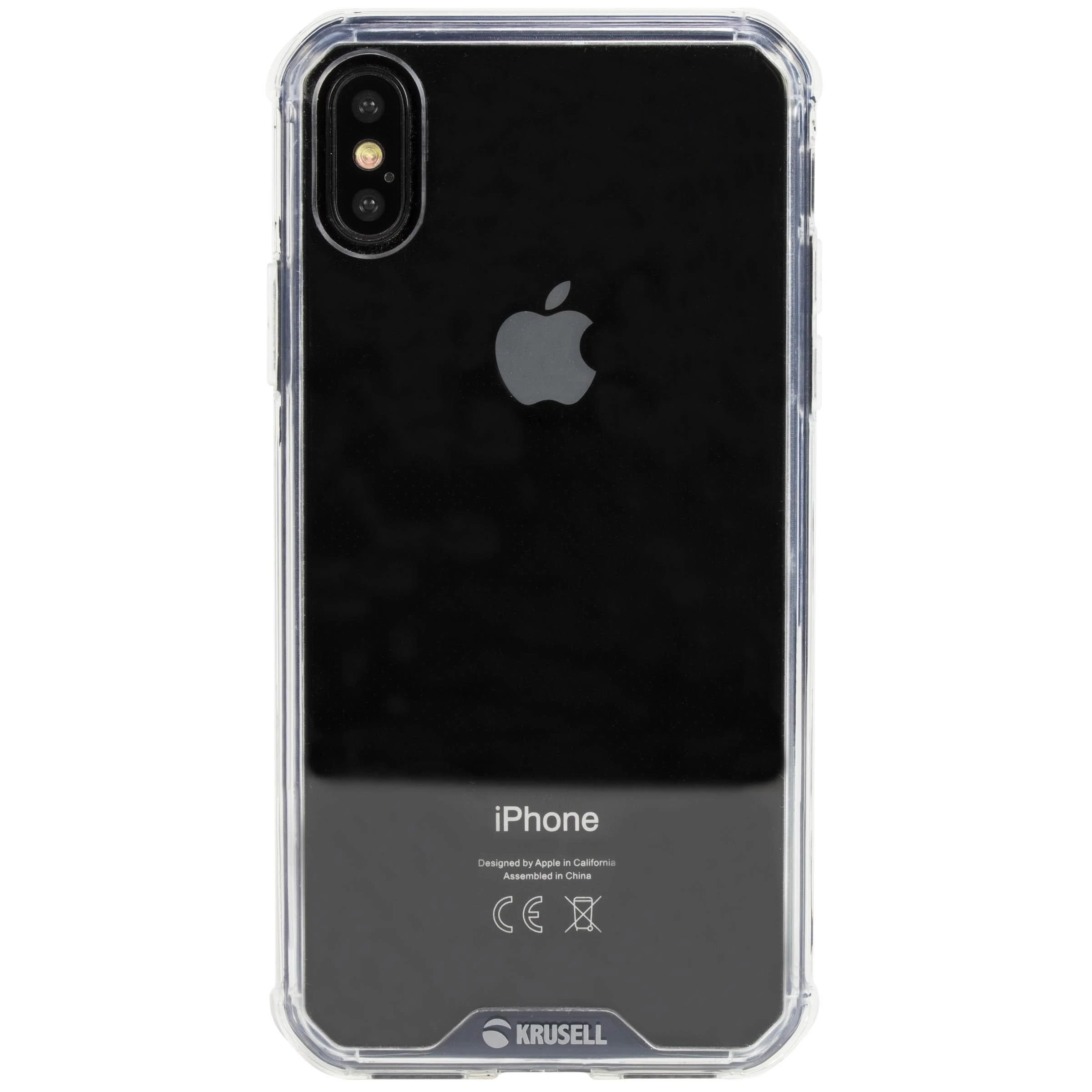 Krusell Kivik Pro Cover - dėklas skirtas Apple iPhone X Transparent