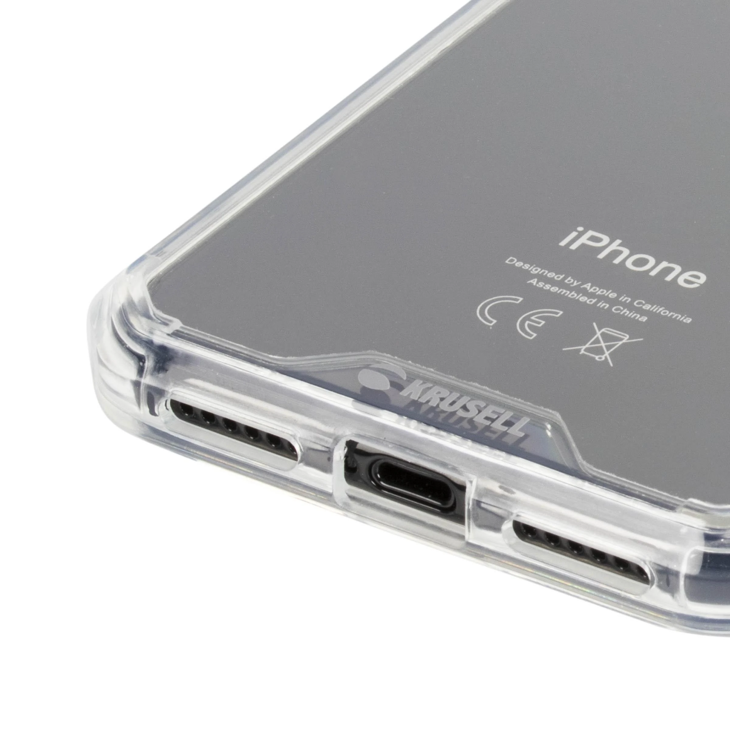 Krusell Kivik Pro Cover - dėklas skirtas Apple iPhone X Transparent
