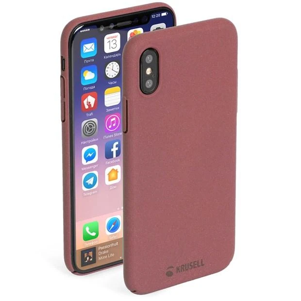 Krusell Sandby dėklas Apple Apple iPhone X/XS rust (61093)