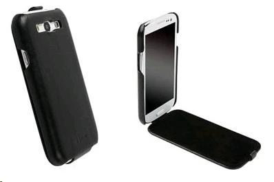 Dėklas Krusell SlimCover Samsung Galaxy S III Juodas (juoda)